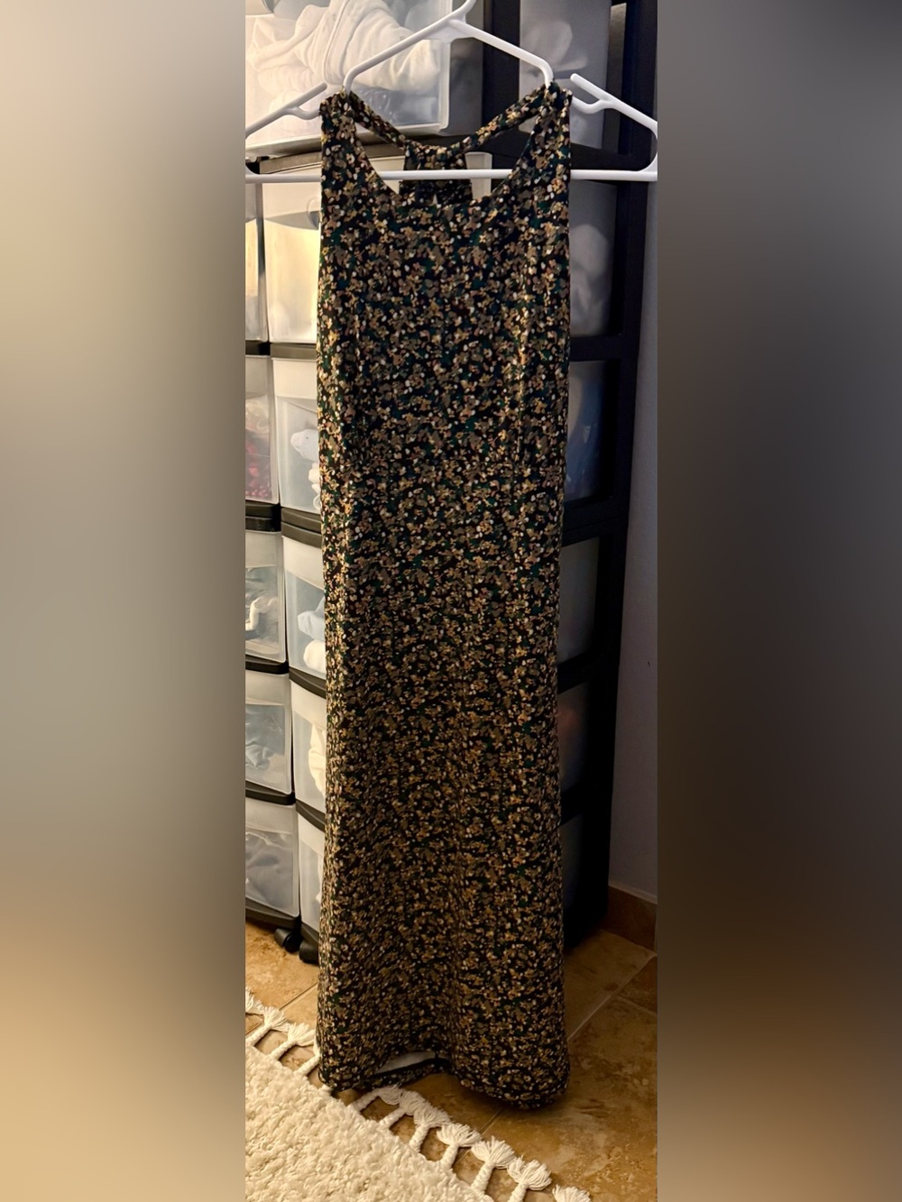 LIKE NEW!!! Prana Floral Print Midi Dress